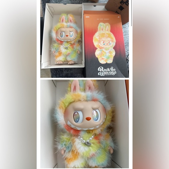 Accessories - Rock the Universe 'Big Into Energy' Multicolor Vinyl Plush Doll
